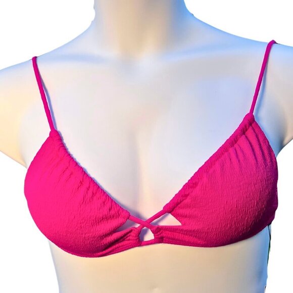 ViX Swimwear [NWT - Large] Firenze Jane Bikini Top - Agatha Pink - Picture 2 of 9